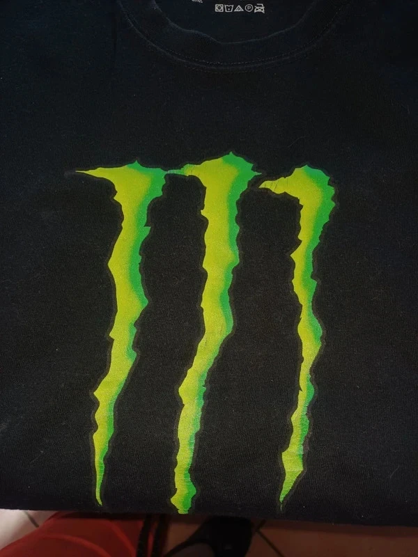 Men's black Monster Energy t-shirt size M which is 38 – photo 7